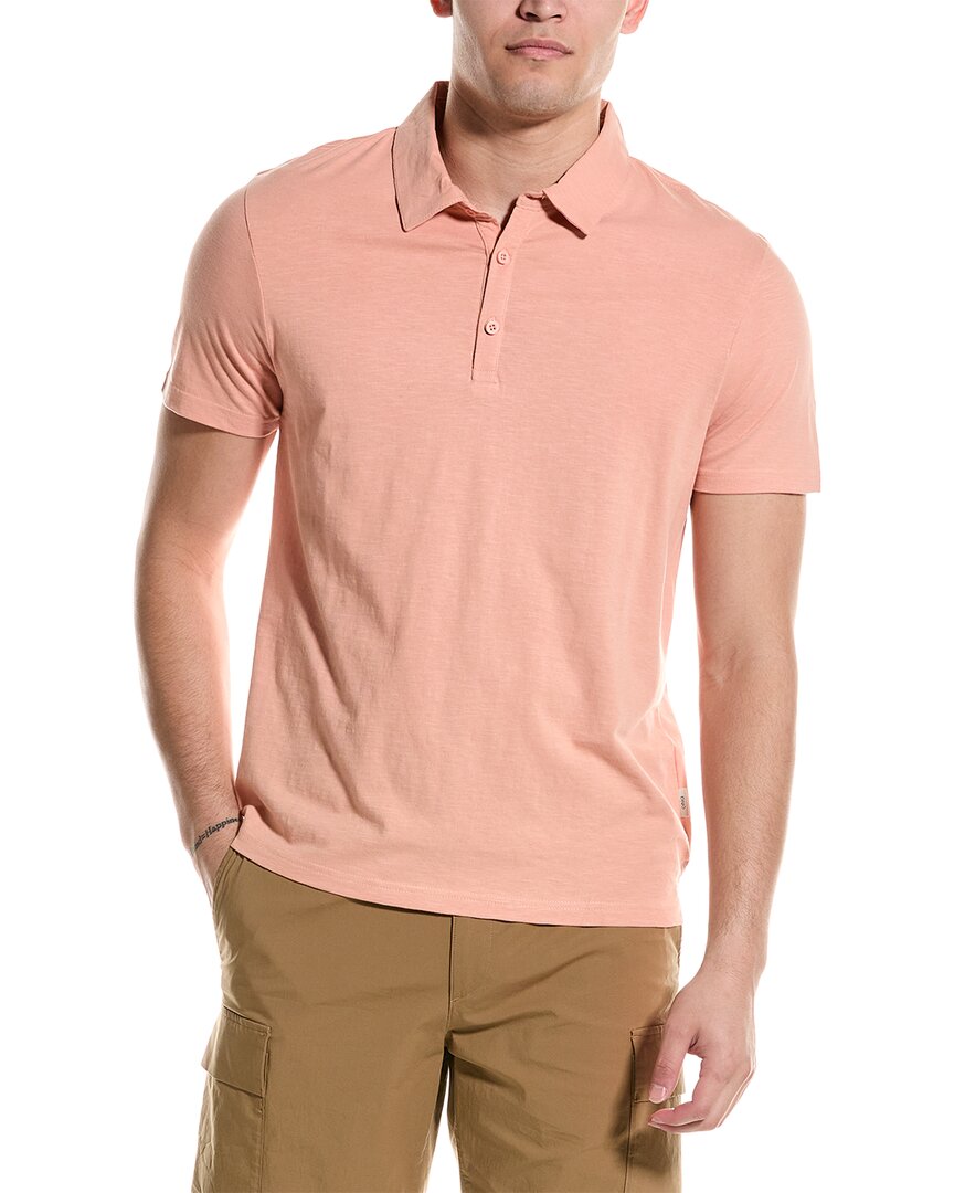 Shop Onia Polo Shirt In Pink