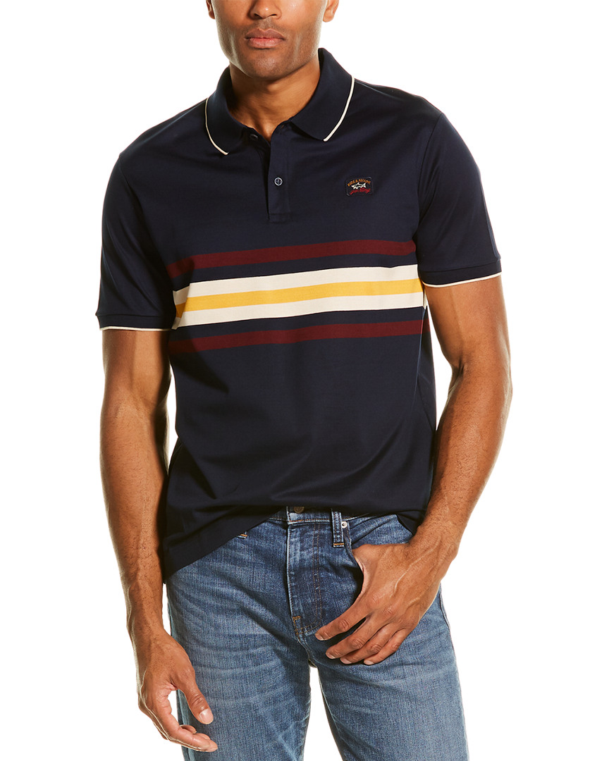 Image of Paul & Shark Pique Polo Shirt