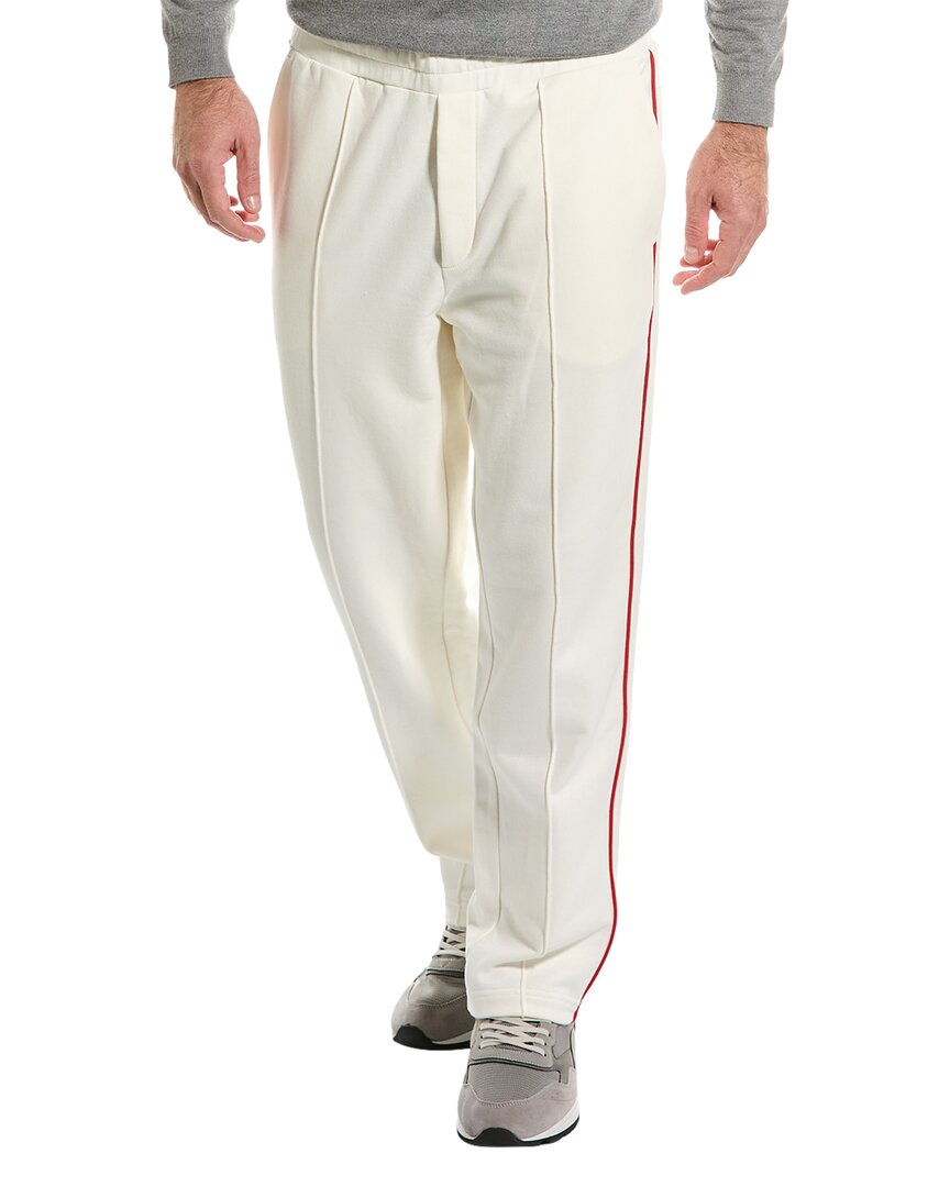 Shop Moncler Sweatpant In White
