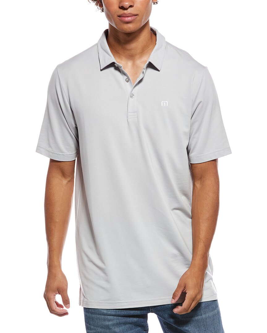 Travismathew Featherweight Performance Polo Shirt In White