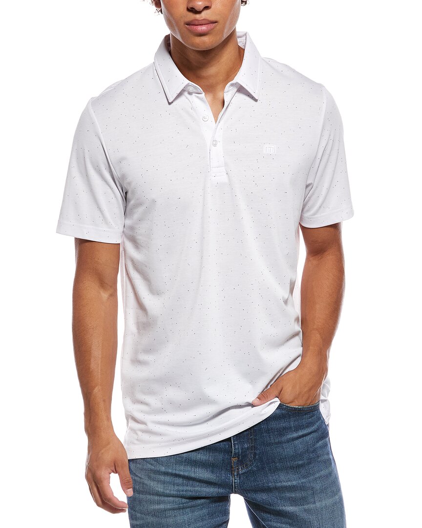 Travismathew Special Trip Polo Shirt In White