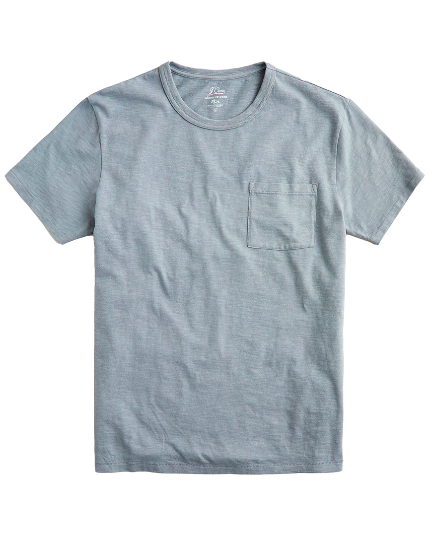 Image of J. Crew Garment Dye Pocket T-Shirt