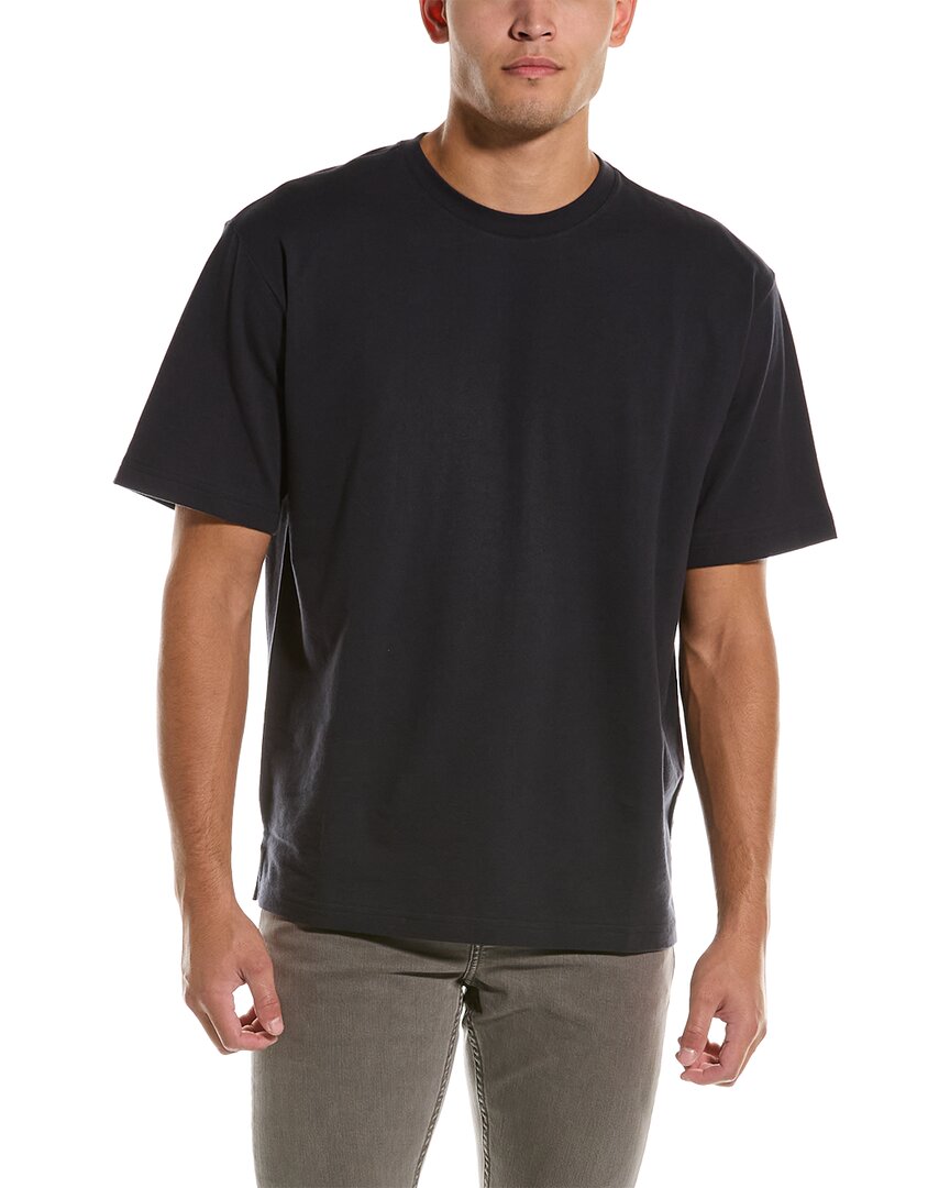 Rag & Bone Classic Crewneck Slim Fit Cotton T-shirt In Black