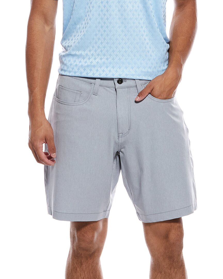 Robert Graham Moore Woven Short In Gray