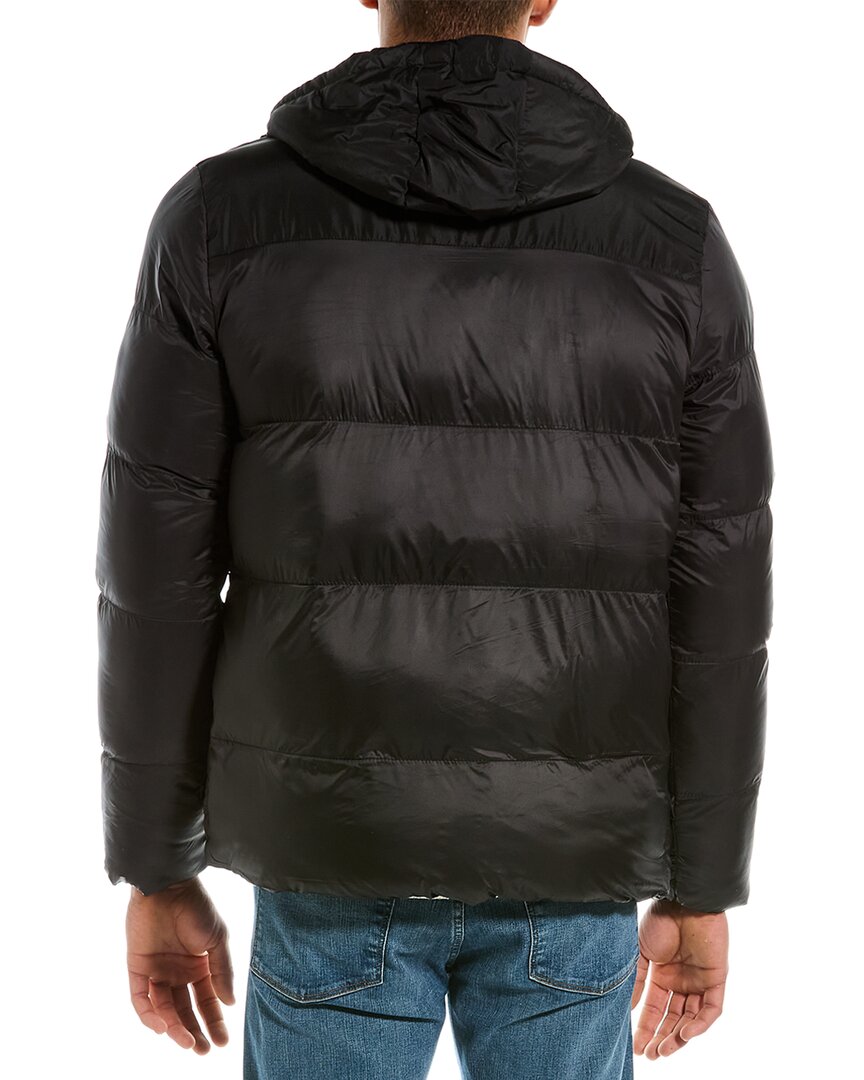 American Stitch Puffer Jacket In Black | ModeSens