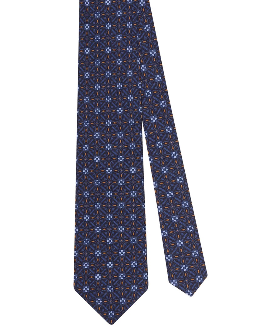 Robert Talbott Silk Geo Printed Silk Best Of Class Necktie