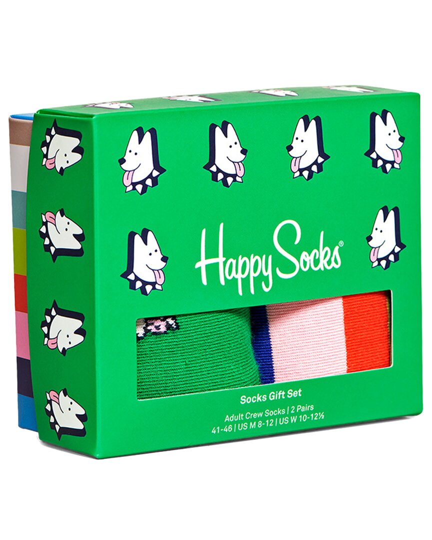 Shop Happy Socks 2pk Dog Socks Gift Set
