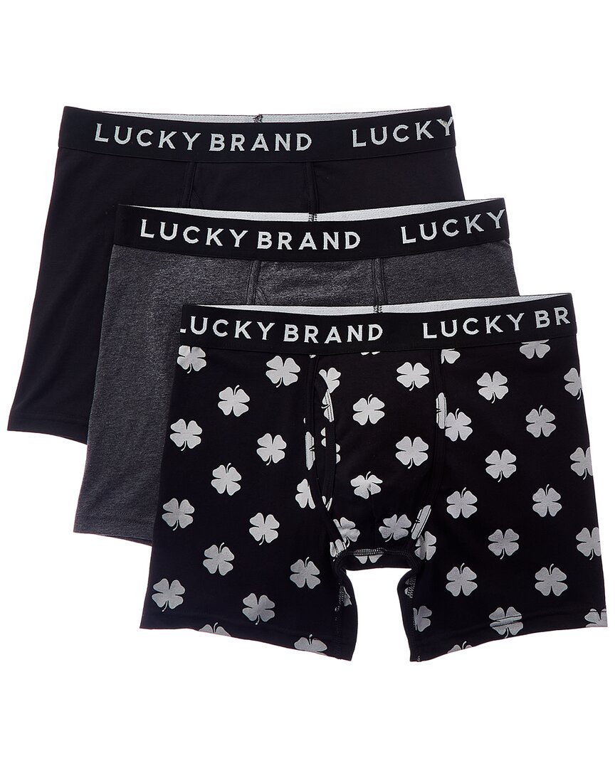 Shop Lucky Brand 3pk Stretch Boxer Brief