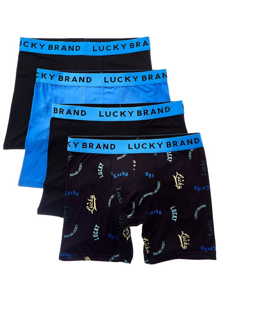 Shop Lucky Brand 4pk Essential Soft Boxer Brief