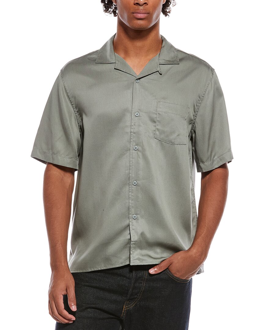 Onia Vacation Shirt In Green
