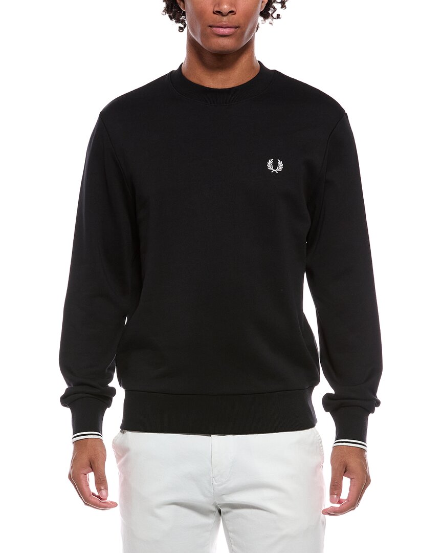 Fred Perry Men's Black Sweatshirt - Image 5