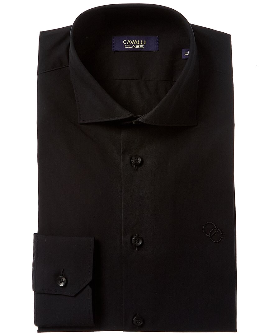 Shop Cavalli Class Comfort Fit Dress Shirt