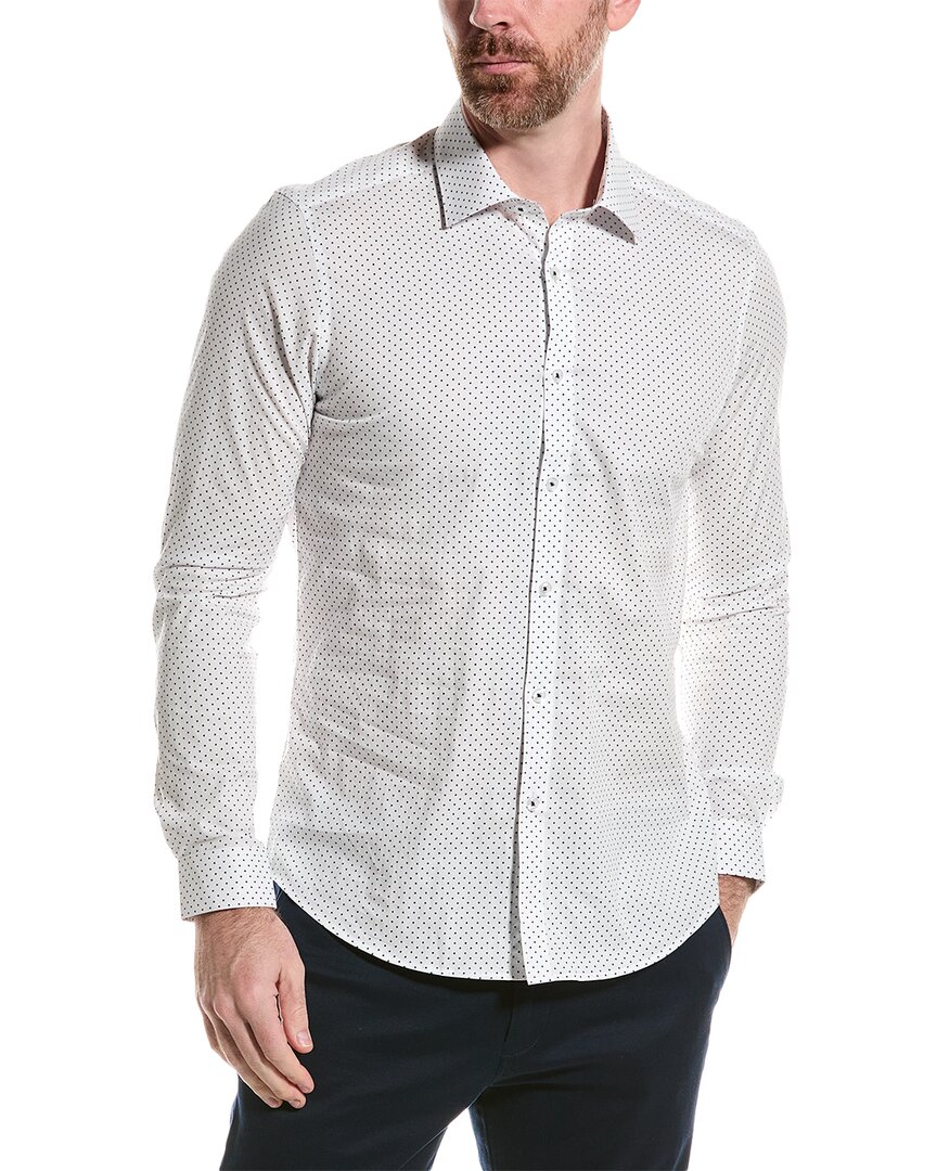 Shop Paisley & Gray Samuel Slim Fit Shirt In White