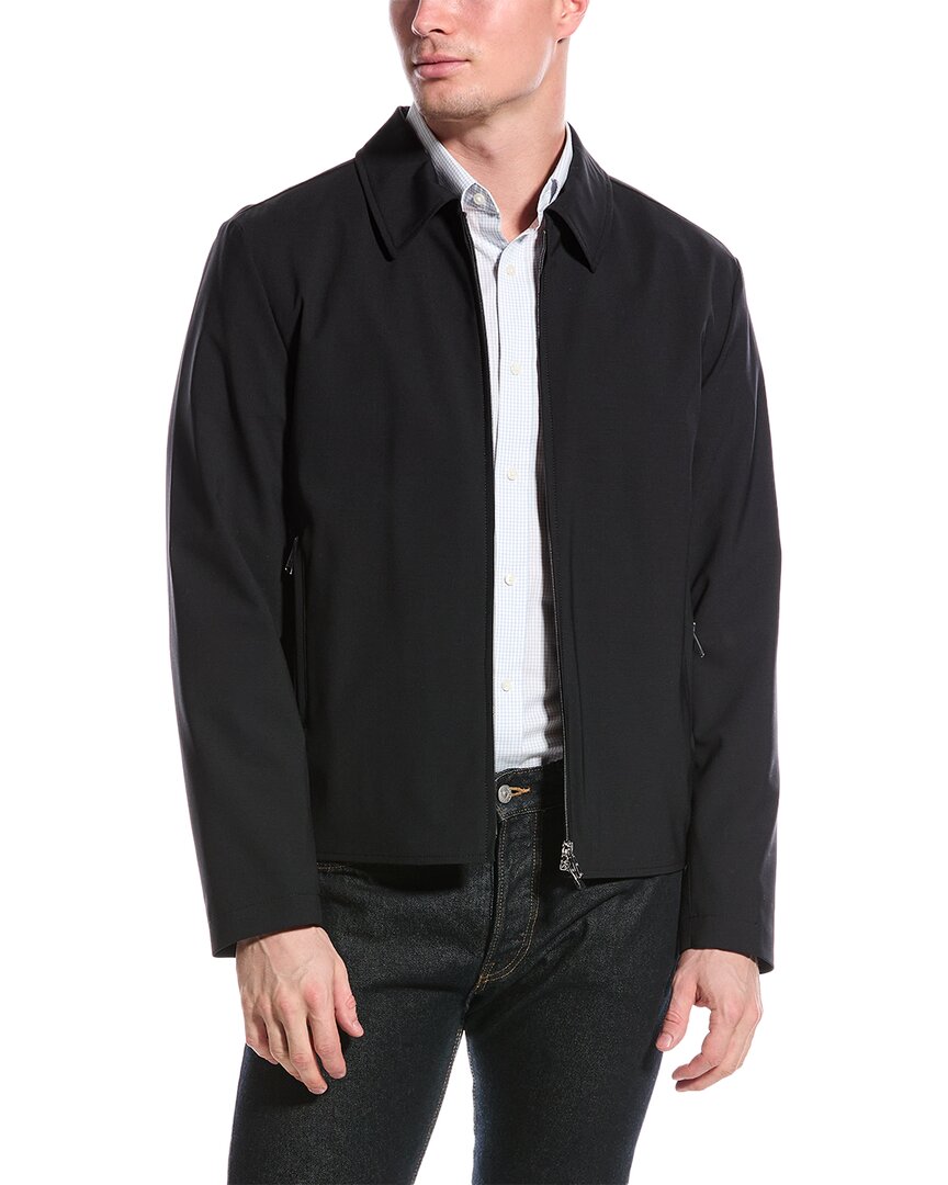 Pre-owned Hugo Boss Boss  Wool-blend Jacket Men's In Black