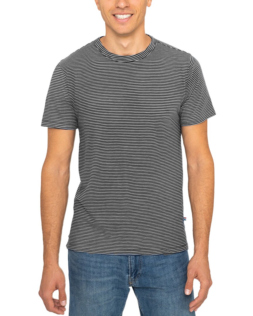 Shop Sol Angeles Stripe Slit Crew T-shirt
