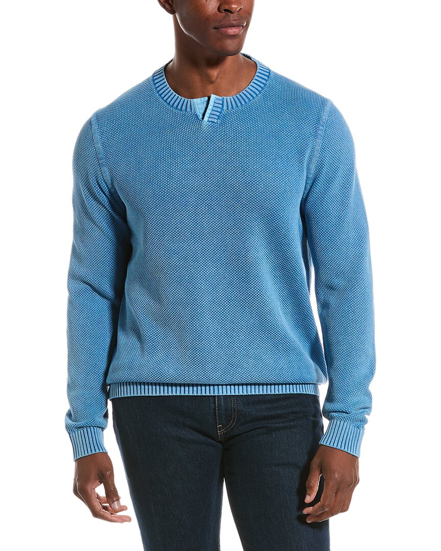 Tommy Bahama Saltwater Cove Abaco Sweater In Blue