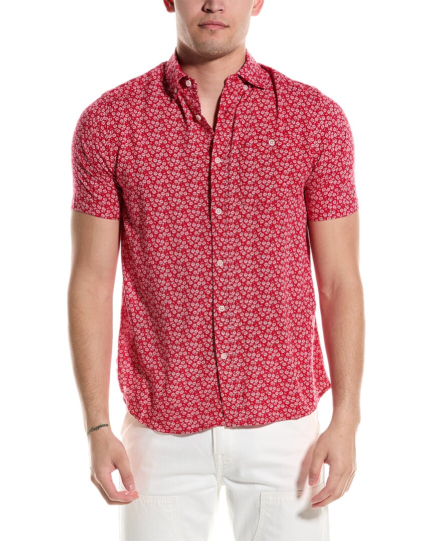 Shop Report Collection Floral Shirt In Red