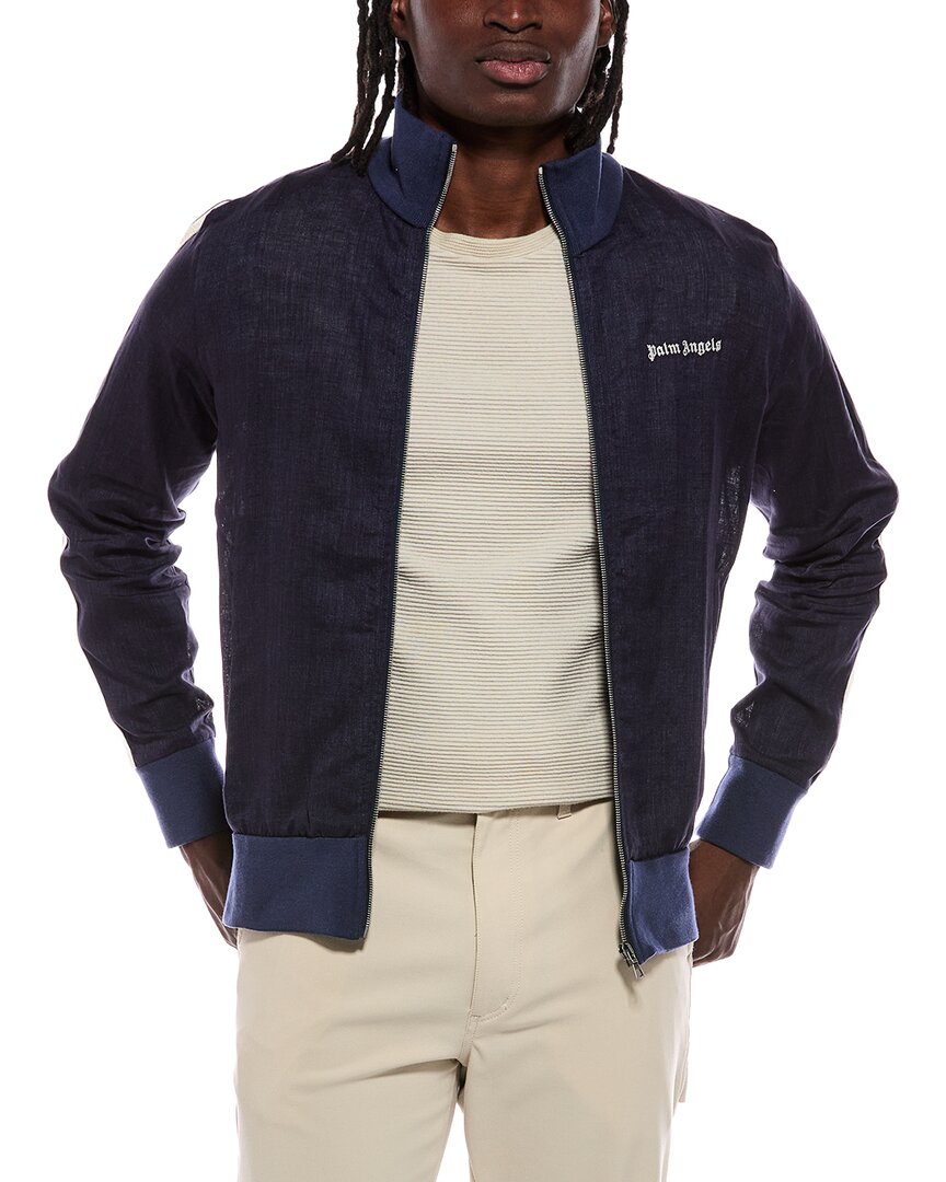 Palm Angels Stylish Jacket For Men - Male - Light Jackets - Blue - M - Jackets - Image 2