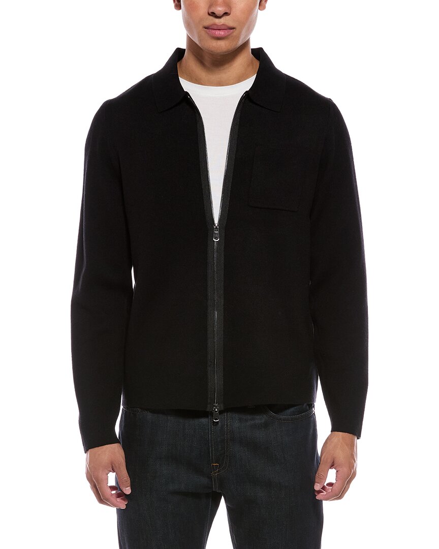 Jason Wu Full Zip Sweater In Black