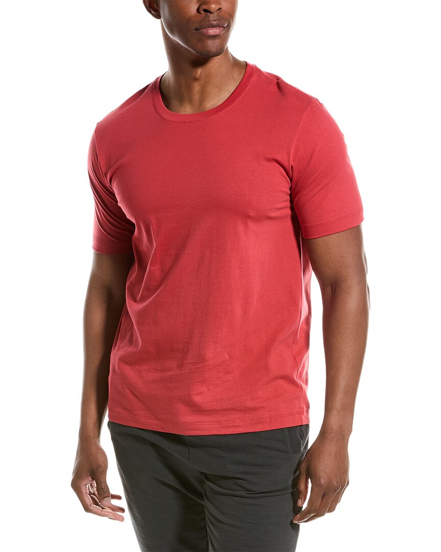 Hanro Crewneck T-shirt In Red