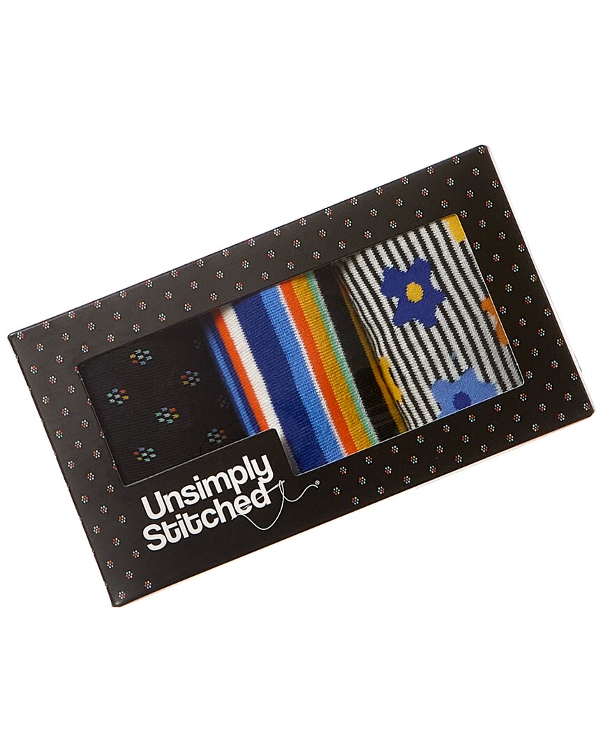 Shop Unsimply Stitched 3pk Sock Gift Box