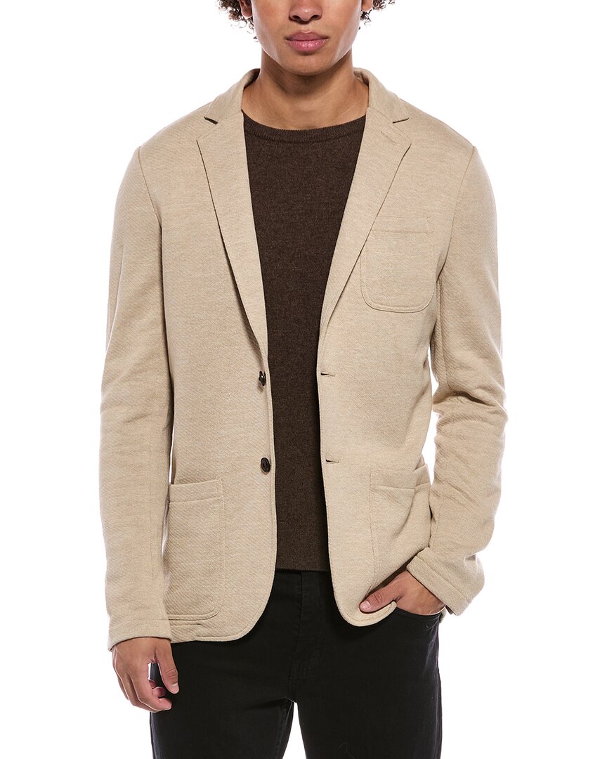 Faherty Inlet Knit Blazer In Neutral