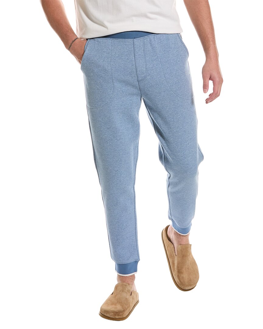 Shop Tommy Bahama Sherpa Back Jogger In Blue