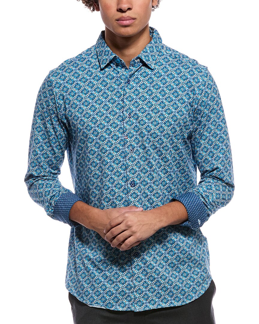 Robert Graham Baylor Knit Shirt In Multi