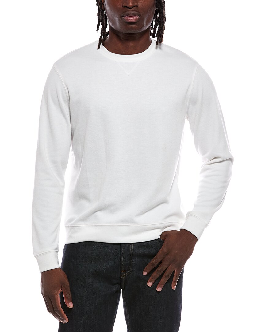 Robert Graham Colbourne Crewneck Sweatshirt In White