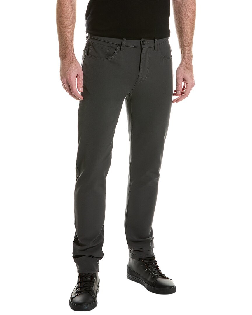 Shop 7 For All Mankind Slimmy Tapered Gunmetal Modern Slim Jean In Grey