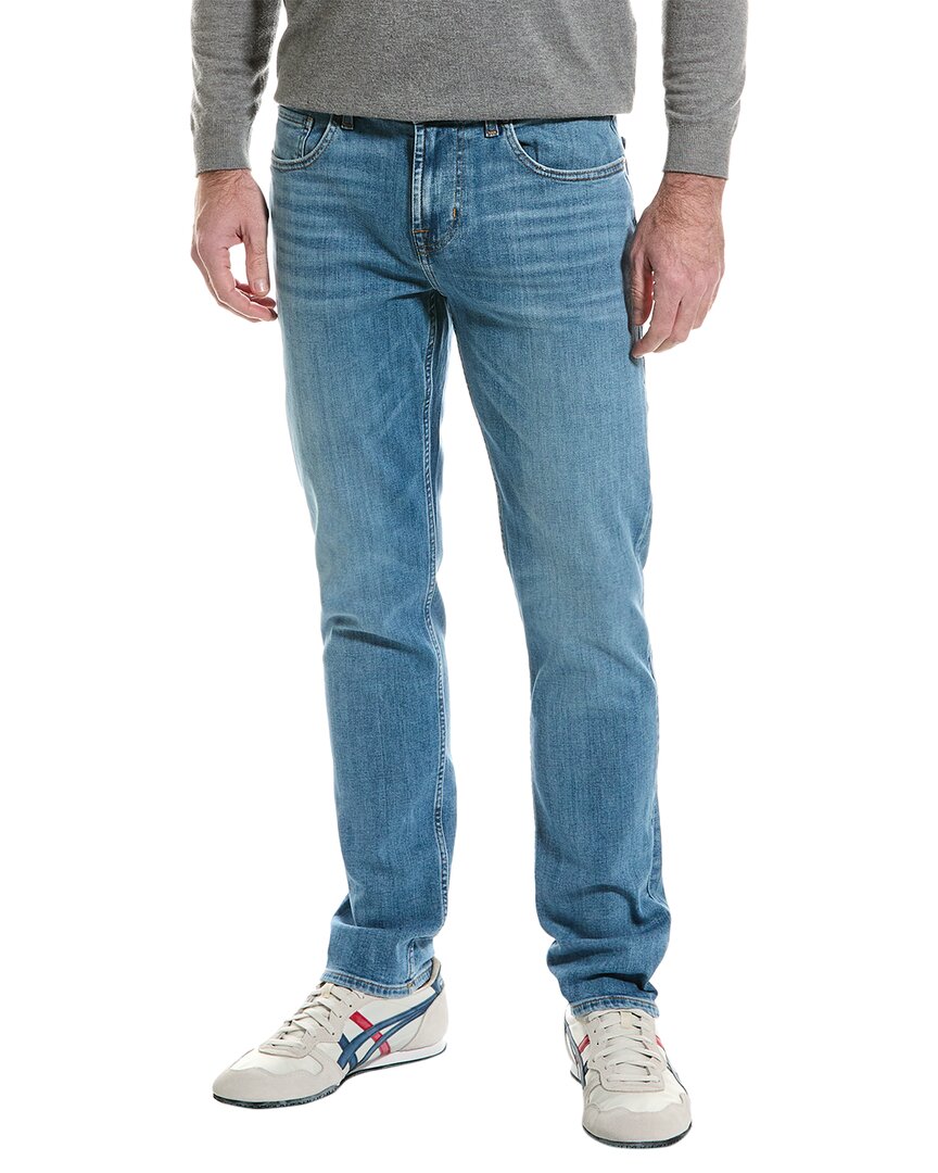 Shop 7 For All Mankind Slimmy Tapered Puzzle Modern Slim Jean In Blue