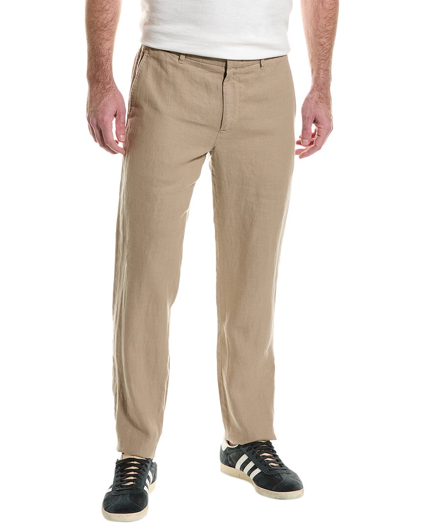 Shop Vince Griffith Lightweight Hemp Pant In Brown