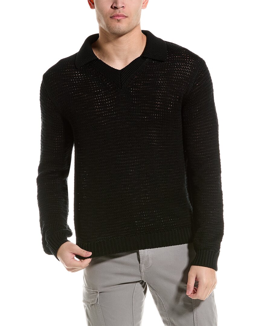Shop Helmut Lang Zach V-neck Sweater In Black