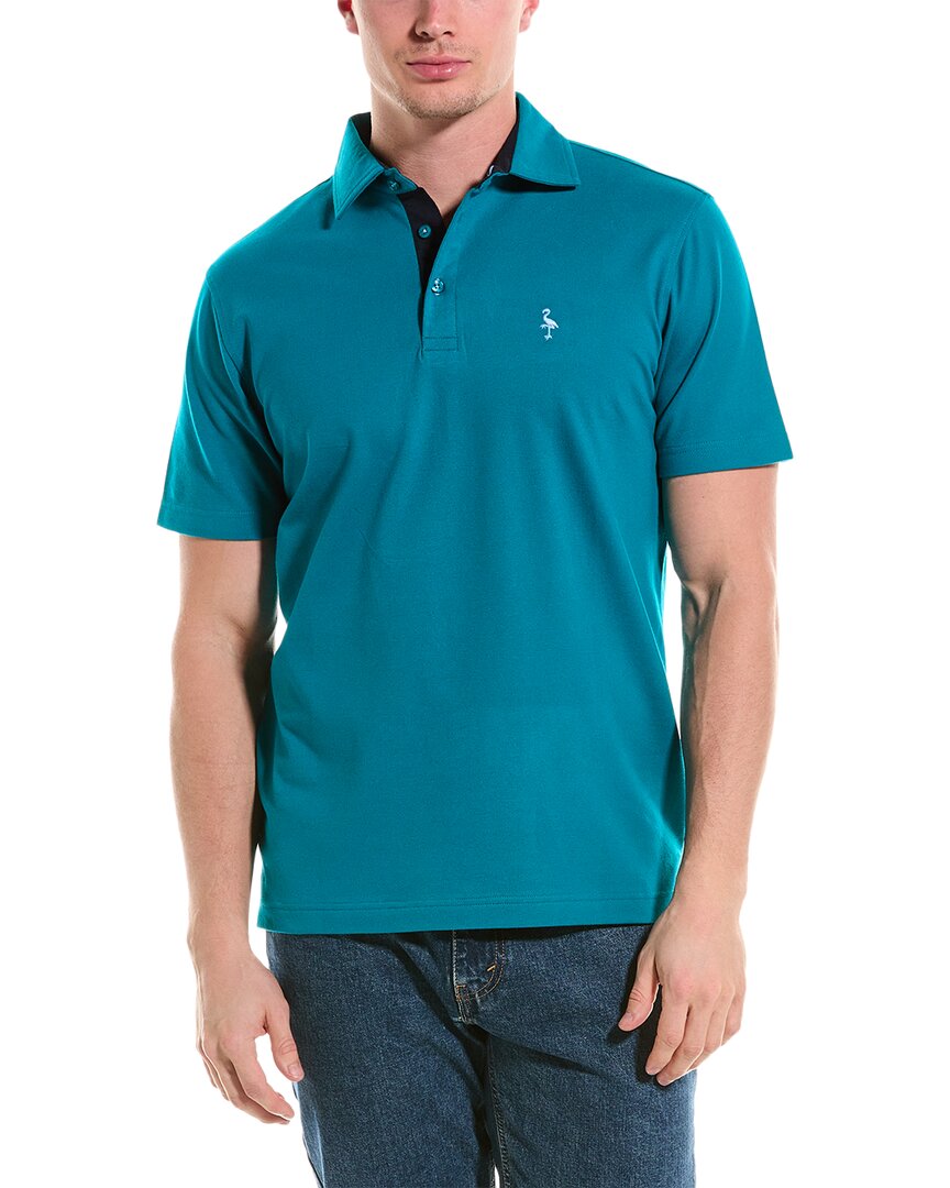 TAILORBYRD TAILORBYRD PIQUE POLO SHIRT