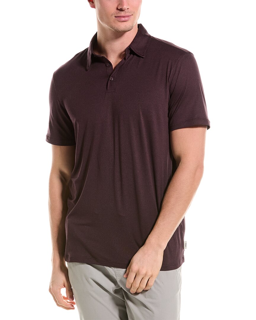 Onia Everyday Polo Shirt In Purple