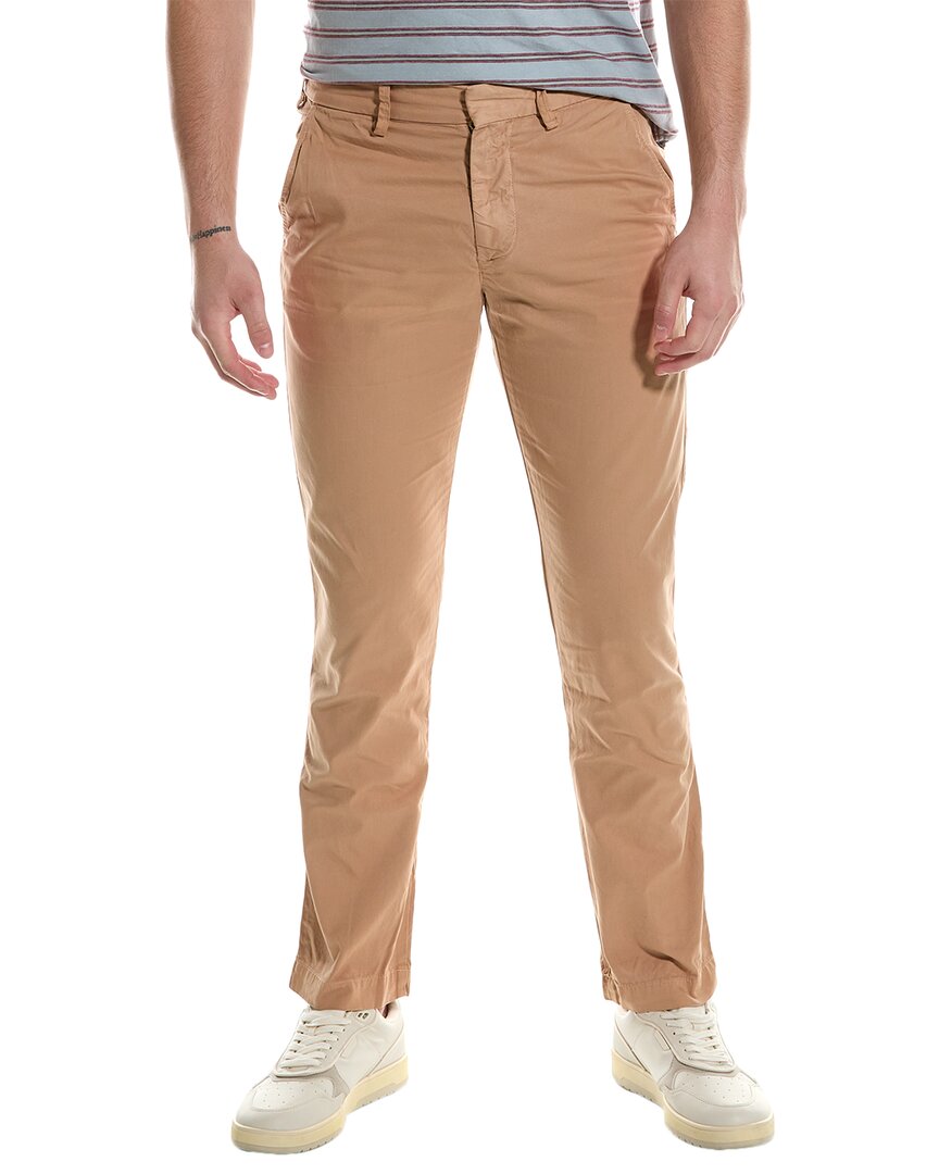 Shop Save Khaki United Light Twill Trouser In Brown