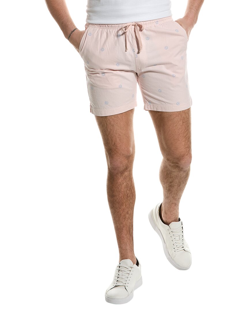 Shop Save Khaki United Twill Easy Short In Pink