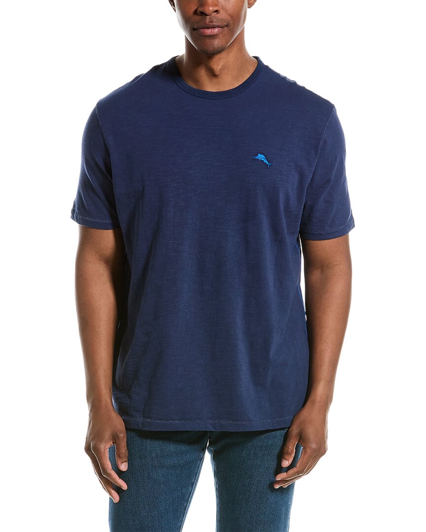 Tommy Bahama Red White And Marlin Lux T-shirt In Blue