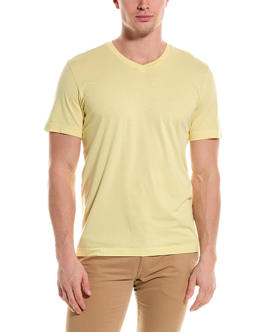 Velvet By Graham & Spencer Whisper T-shirt In Yellow