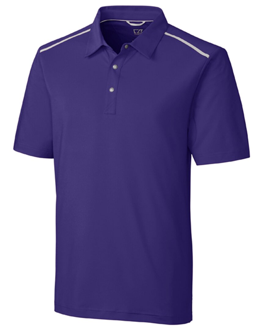 Shop Cutter & Buck Fusion Polo Shirt In Purple