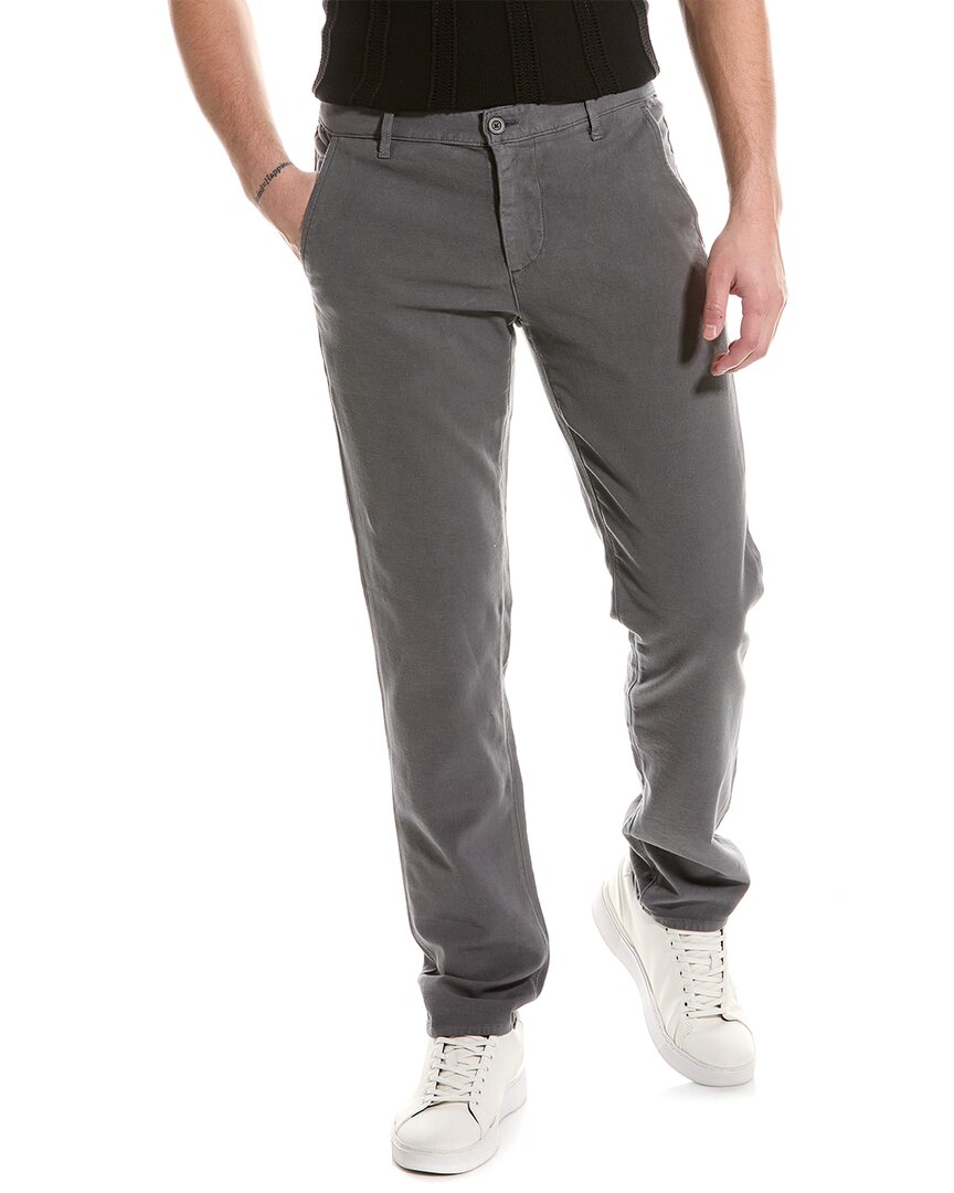 Shop Ag Jeans Marshall Slim Chino In Grey