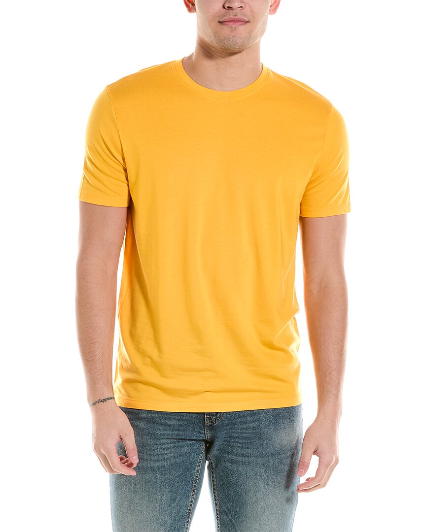 Shop Ag Jeans Bryce T-shirt In Yellow