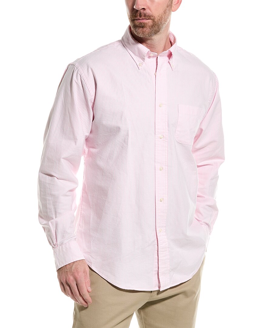 Shop Brooks Brothers Oxford Shirt In Pink