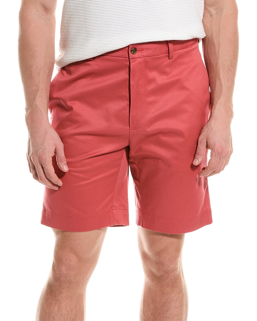 Shop Brooks Brothers Lightweight Advantage Chino Short In Red