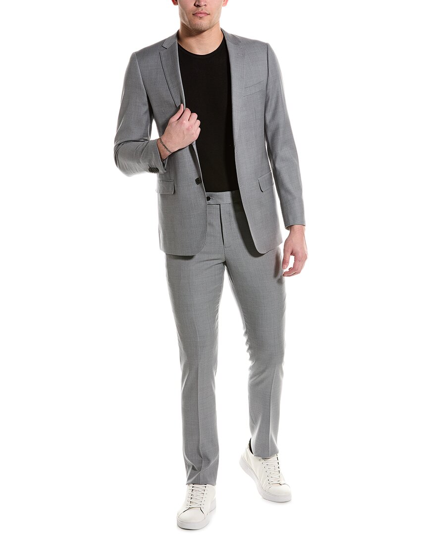 Shop Cavalli Class 2pc Slim Fit Wool Suit