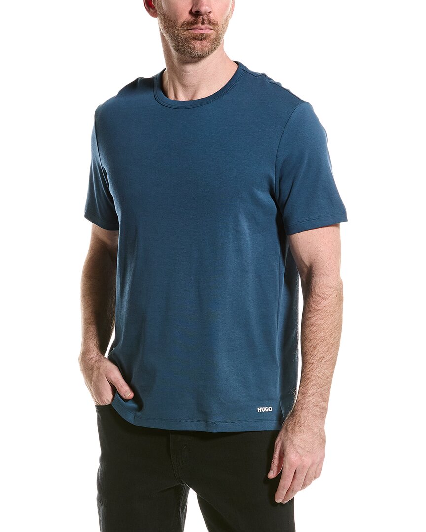 Hugo Boss Jersey T-shirt In Blue