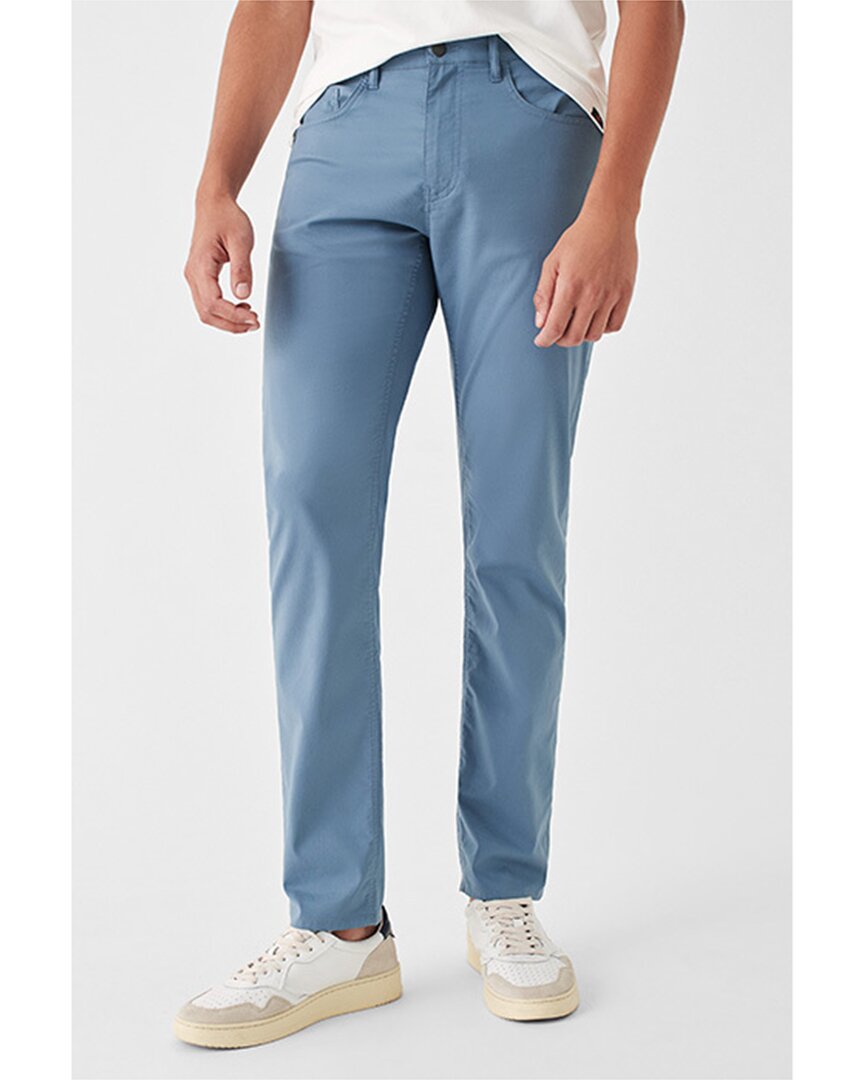Shop Faherty Movement 5-pocket Pant In Blue