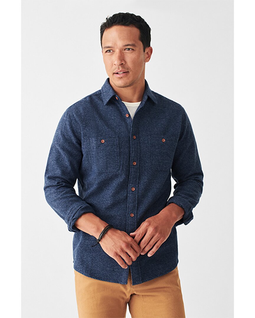FAHERTY FAHERTY BRUSHED ALPINE FLANNEL SHIRT