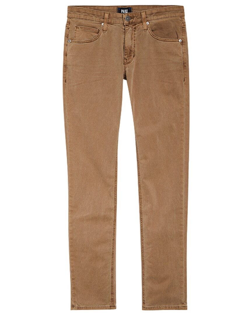 Paige Lennox Straight Jean In Brown