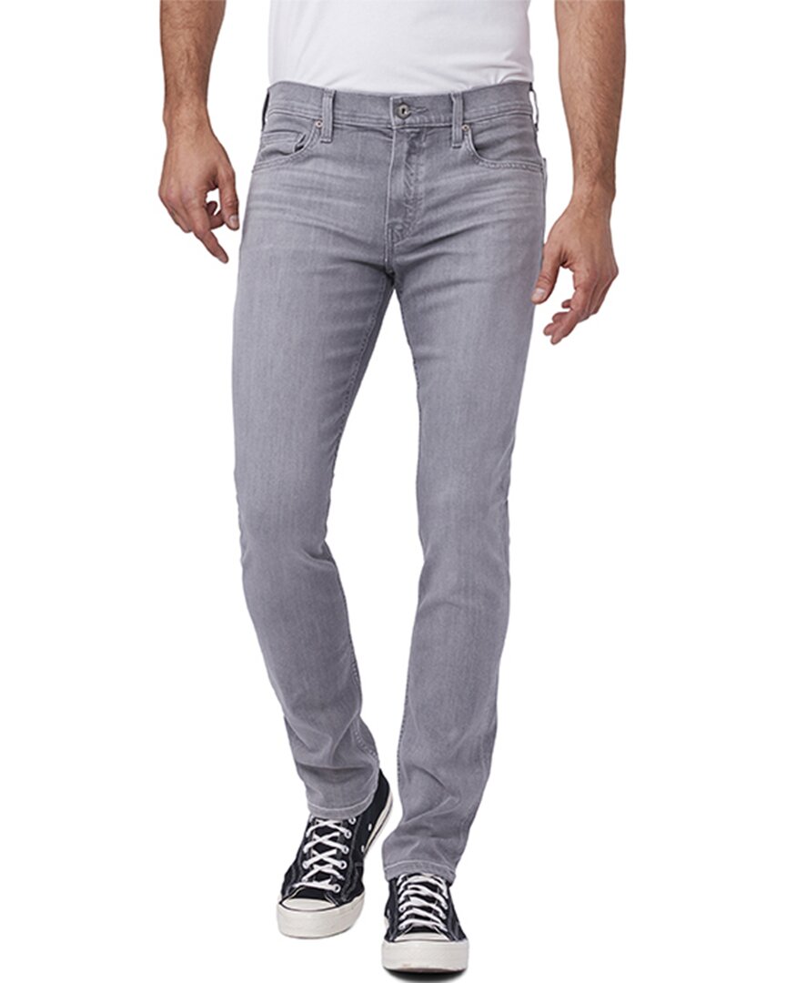 Paige Federal Straight Jean In Gray
